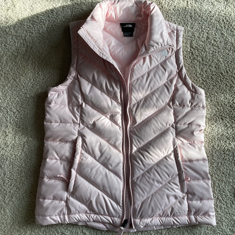 The North Face Women's Light Pink Quilted Vest